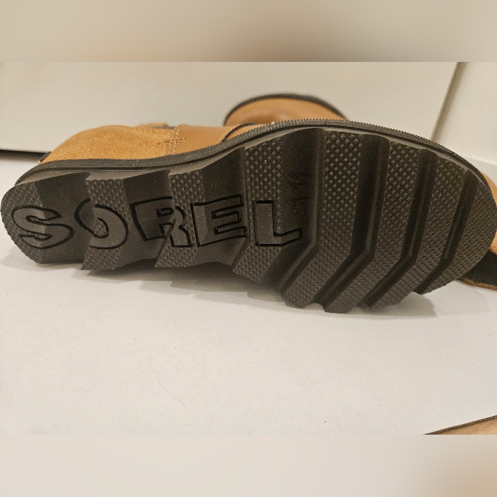 Sorel Joan of Arctic II Leather Sparkle Hidden Wedge Excellent - Picture 6 of 10